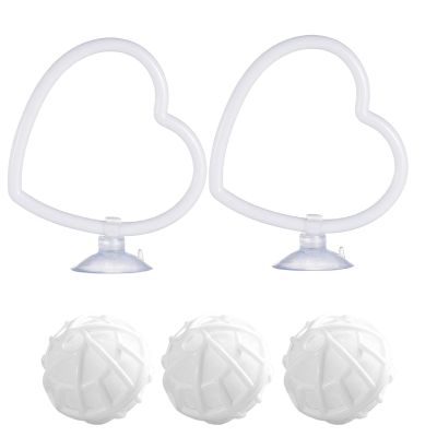 Generic Betta Toy - 2-Piece Suction Cup Aquarium Accessory Set