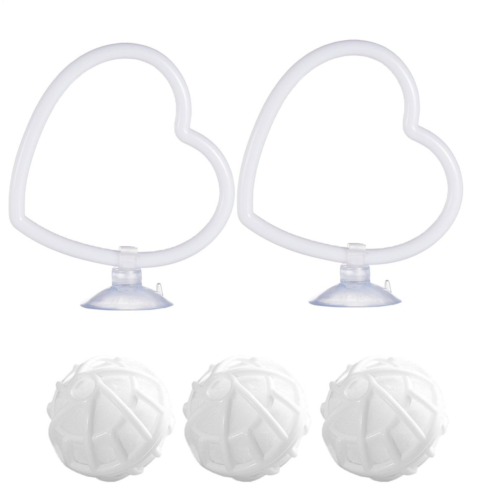 Generic Betta Toy - 2-Piece Suction Cup Aquarium Accessory Set