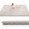 RxueSug Foldable Baby Crawling Mat, 2 cm, 50 x 80 cm, Cream view 1