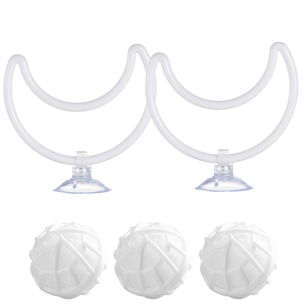 Generic Betta Toy | 2-Piece Suction Cup Aquarium Accessory Set