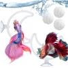 Betta Fish Enrichment Toy - 2-Piece Set with Suction Cup view 1