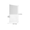 12 Reusable Hanging Dehumidifier Bags, Plastic, White view 2