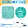 Dog Lick Mat & Silicone Slow Feeder Bowl Set view 2