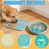 Dog Lick Mat & Silicone Slow Feeder Bowl Set view 3