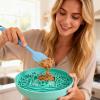 Dog Lick Mat & Silicone Slow Feeder Bowl Set view 4