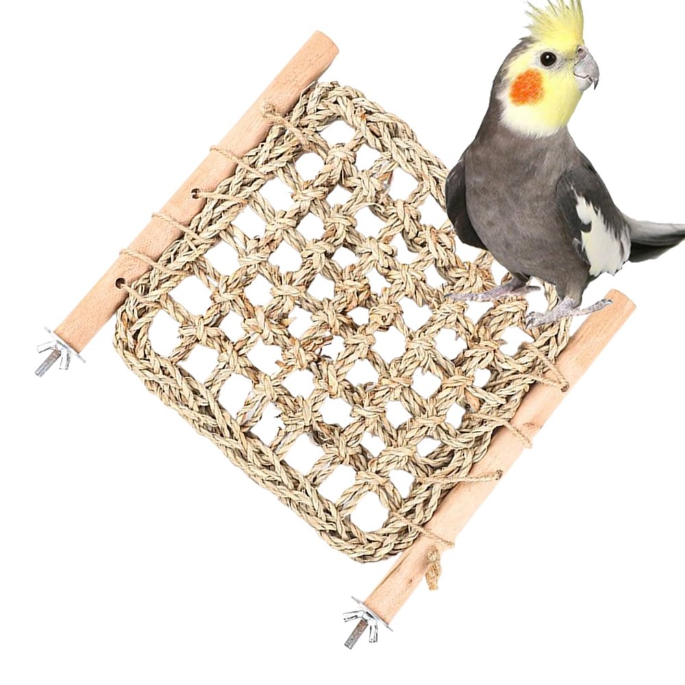 Bird Cage Ladder for Budgies, Play and Chew Perch