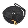 Lunge Line, 450 cm, Nylon Lunge Rope with Quick Halter view 1