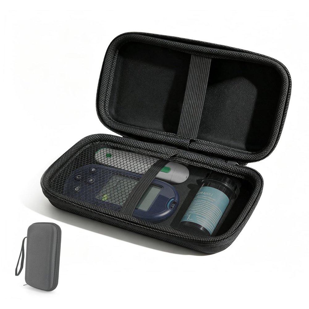 Diabetes Case for OneTouch Ultra Plus Test Strips, Blood Glucose Meter and Insulin Pens