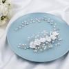 Exbrith Bridal Flower Hair Comb for Women and Girls view 2