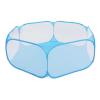 Dpofirs Portable Playpen for Small Animals, Durable and Breathable Pet Cage Tent, Polyester, 37 x 61 x 120 cm (Blue) view 2