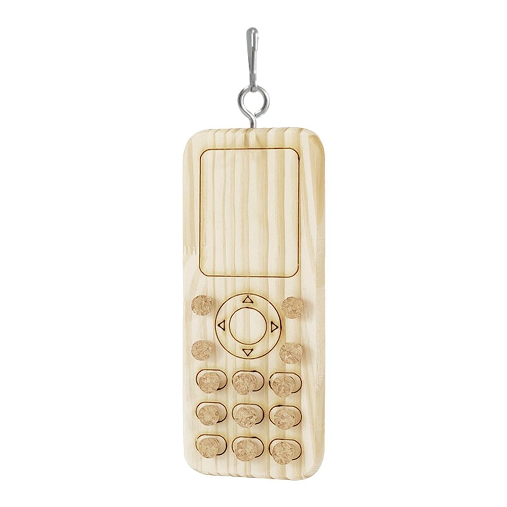 Bird Cork Wood Toy - Parrot Chewing Cork