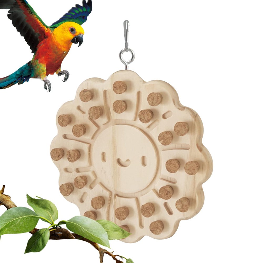 Cork Bird Toy