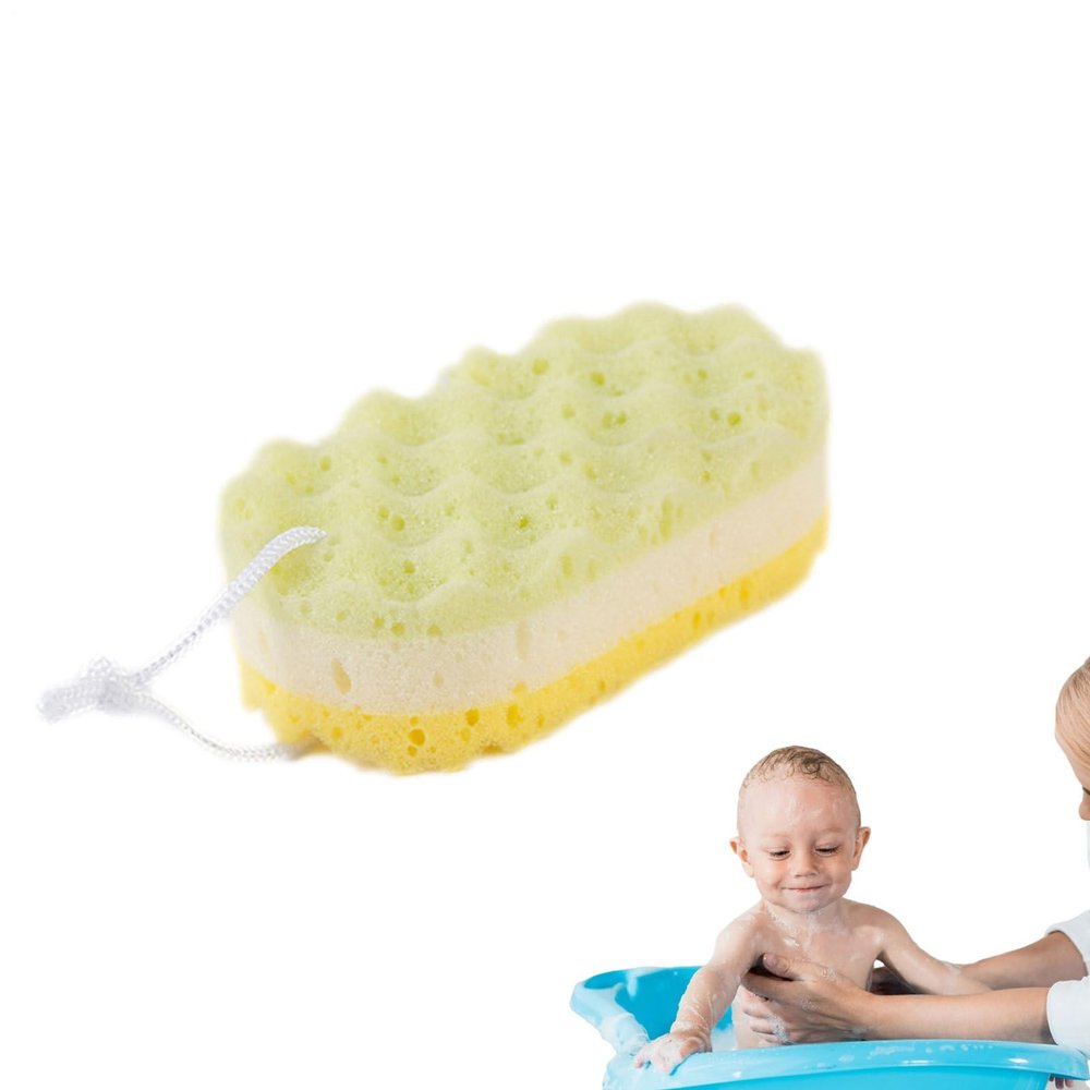 Bath Sponge Body Scrubber | Ergonomic Bath Towel - Durable