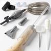 Aquarium Gravel Vacuum with 5 Attachments, Pump and Hose Valve for Water Changes view 1