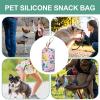 Dog Poop Bag Dispenser, Brown, Small view 4