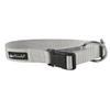 Petlando Basic Comfort Wide Dog Collar, Silver, XL view 1