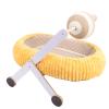 Hamwesh Cat Scratching Board with Bed and Scratching Ball, Compact Design view 2