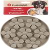 Dog Bowl - Cat Bowl - Lick Mat - Fleur Round - Taupe - 20 cm - Silicone - With Suction Cups view 2