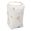 Acouto Cute Embroidered Quilted Cotton Diaper Bag view 1