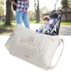 Acouto Cute Embroidered Quilted Cotton Diaper Bag view 4