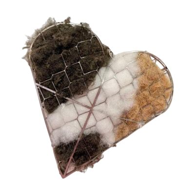 Greabuy Easy-Care Iron Bird Nest Garden Decoration
