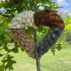 Greabuy Easy-Care Iron Bird Nest Garden Decoration view 2