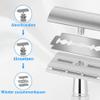 AOOWU Women's Safety Razor with 10 Replacement Blades, Non-Slip Metal Handle view 3