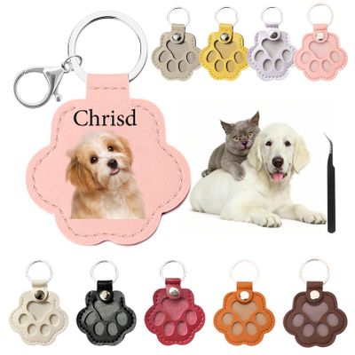 Personalized Pet Hair Memorial Keychain