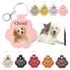 Personalized Pet Hair Memorial Keychain view 1