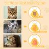 Personalized Pet Hair Memorial Keychain view 2