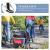 Luxshiny Carbon Steel Bicycle Trailer Hitch view 3