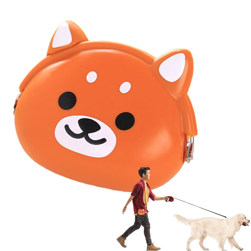 Dog Treat Pouch, Puppy Training Bag | Silicone Dog Treat Holder | Waterproof Dog Snack Dispenser