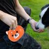 Dog Treat Pouch, Puppy Training Bag | Silicone Dog Treat Holder | Waterproof Dog Snack Dispenser view 2