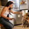 Magnetic Dog Feeding Station view 3