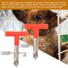 Rabbit Watering System - Automatic Metal Nipple Drinker view 3