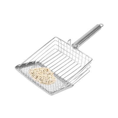 Cat Litter Scoop - Stainless Steel with Ergonomic Handle