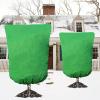 Enhanced Frost Protection Fabric Cover with Drawstring for Large Plants and Trees, 200 x 240 cm, White/Cream Green view 2