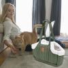 Portable Cat Carrier Travel and Shopping Bag view 2