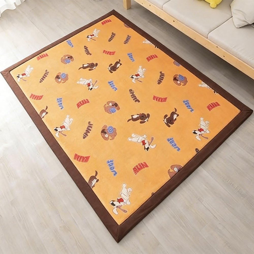 Lrisveana 2 cm Baby Play Mat, 200 x 200 cm, Non-Slip Tatami Rug