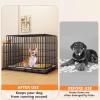 Generic Medium Dog Crate, Foldable Metal Outdoor Kennel with Pull-Out Toilet, Easy to Clean, for Small and Medium Dogs and Cats, Durable and Portable view 2