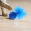 Cat Feather Toy - Interactive Chew Ball for Pets view 2