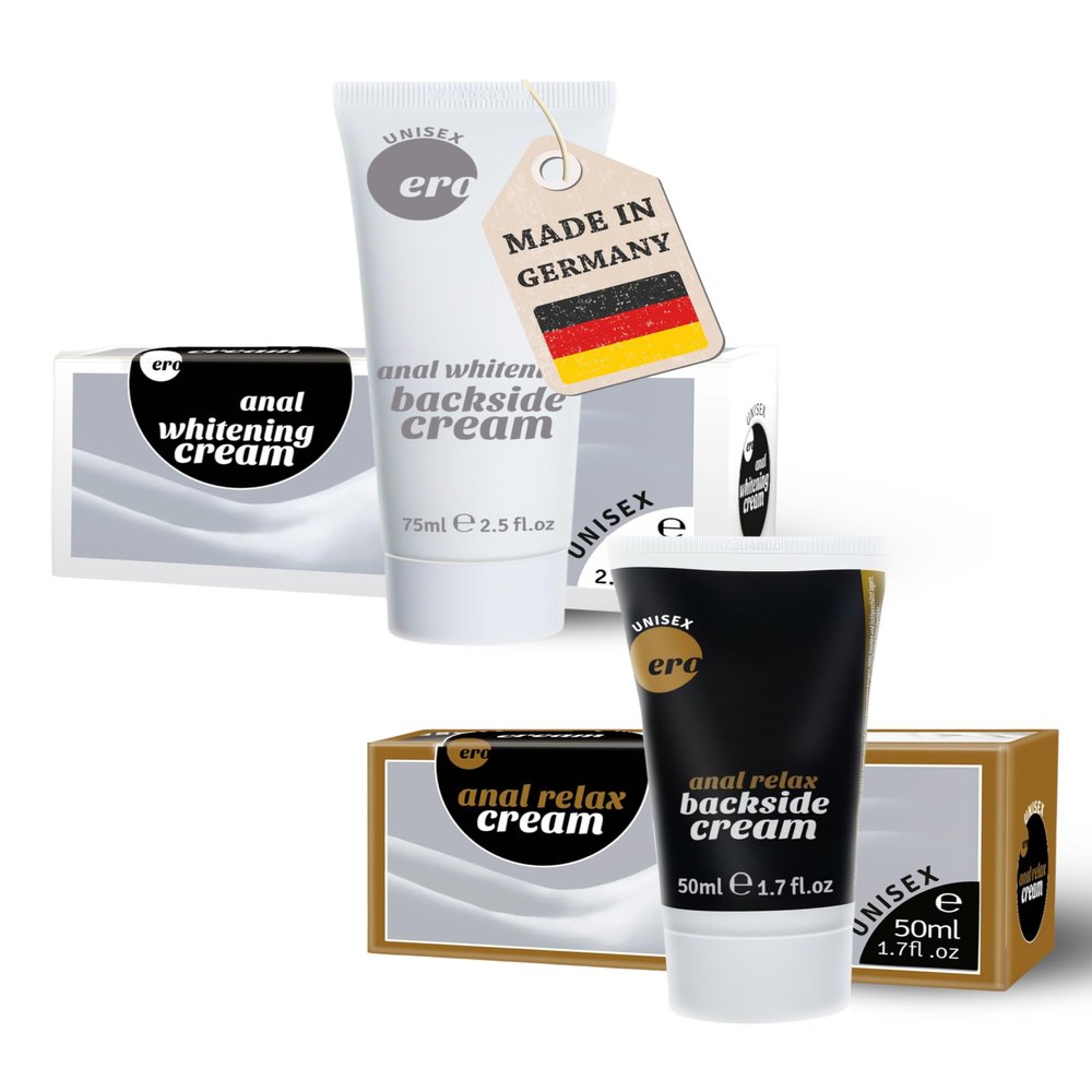 HOT Anal Bundle 2 x 75 ml/50 ml | Anal Whitening & Relax Cream