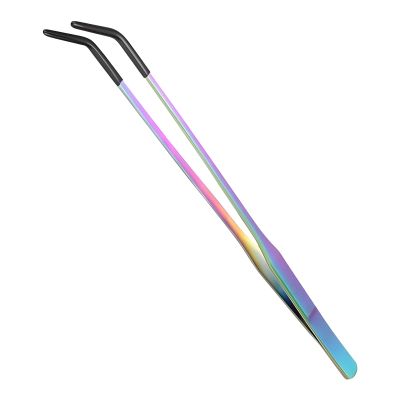 Metal Feeding Tongs with Extended Handle