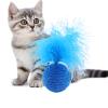 Uonguon Cat Toy Ball with Feather view 1