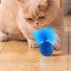 Uonguon Cat Toy Ball with Feather view 3