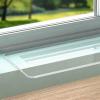 Clear Acrylic Windowsill Extension with Double-Sided Adhesive, Cat Perch and Indoor Plant Stand view 1