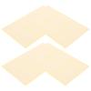 Amosfun Double-Sided Nail Adhesive Tape for Nail Display Stands, 4 Sheets with 24 Clear Strips Each, Easy to Carry, Random Style view 1
