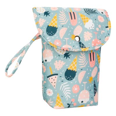 Greabuy Portable Diaper Holder, Oxford Fabric, Large Capacity