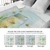 Spring Easter Cicada Blanket, 60 x 80 in, Mason Jar Eggs, Warm Fluffy Flannel Throw view 3