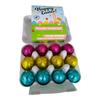 OYOY | 12 Filled Milk Chocolate Easter Eggs in Mini Egg Box, 142 g | Hazelnut Praline & Crunchy Cereals | Easter Chocolate Gift Box view 1